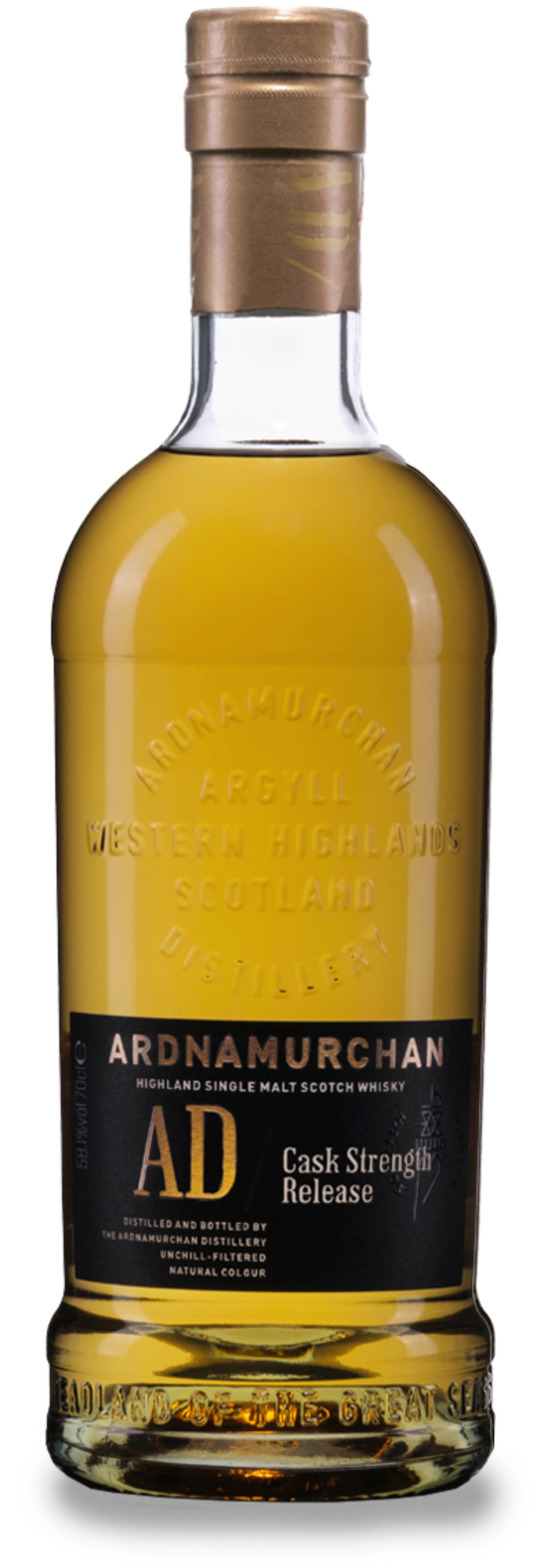 Single cask bottle