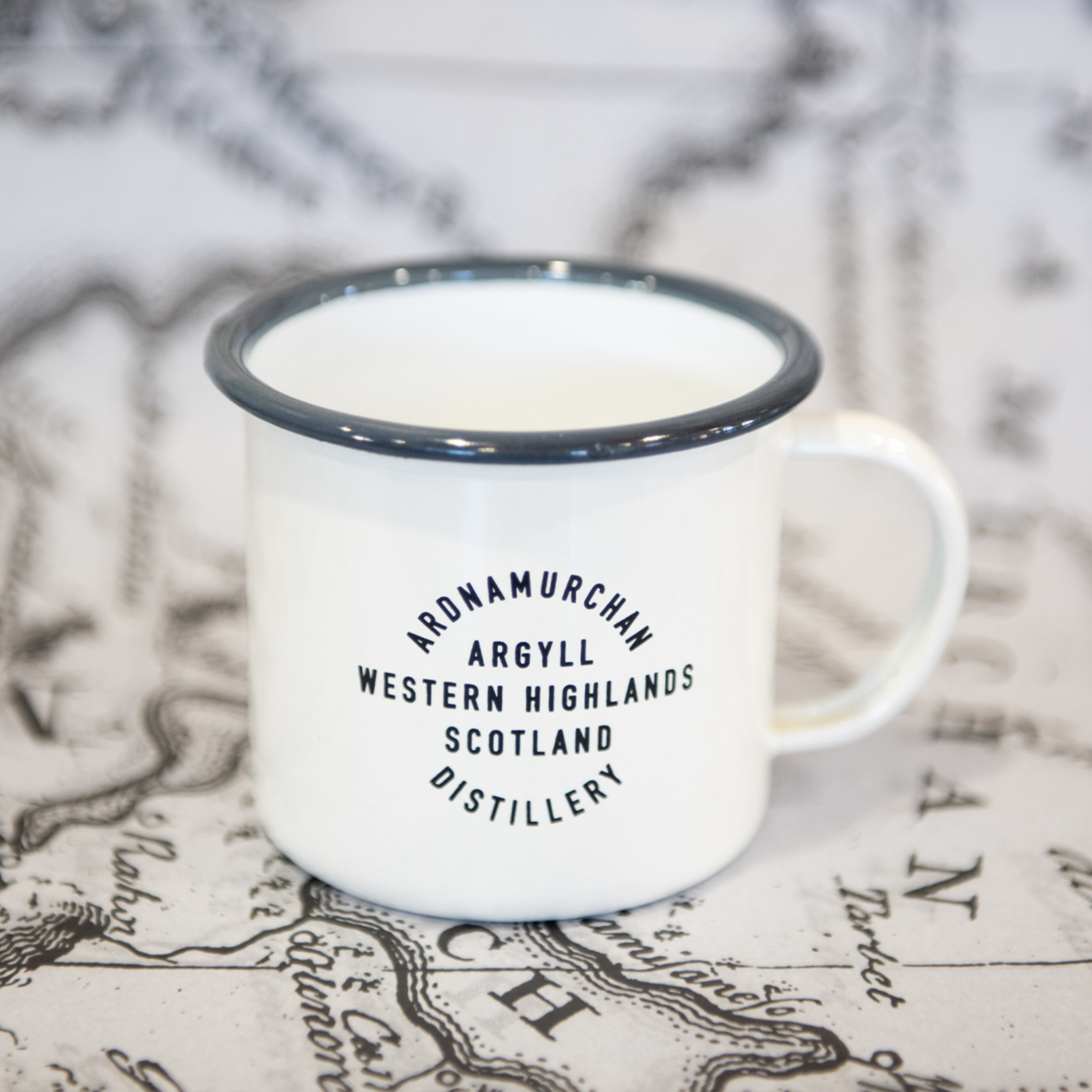 Ardnamurchan Camping Mug - white - -
