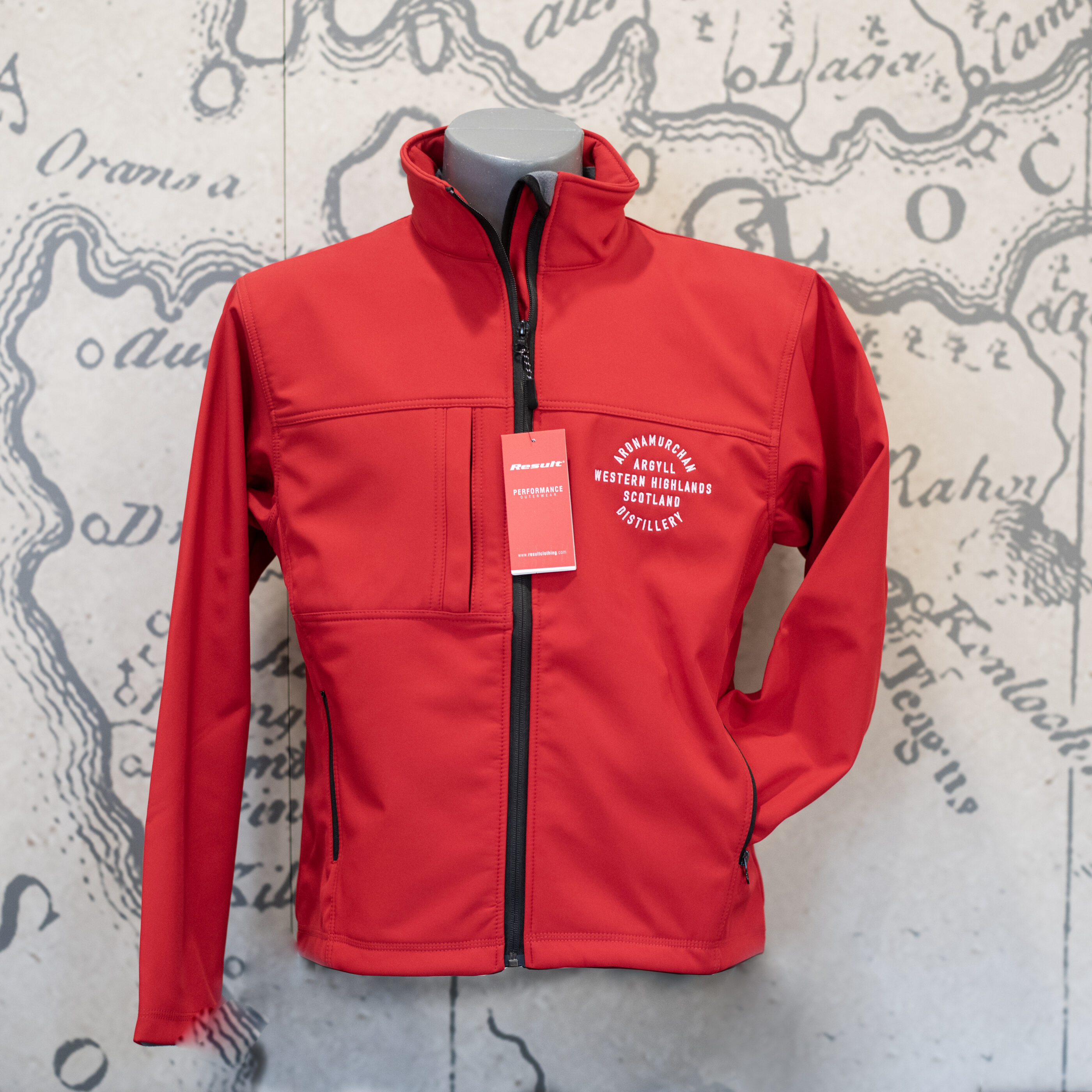 Ardnamurchan Distillery Jacket - red s male