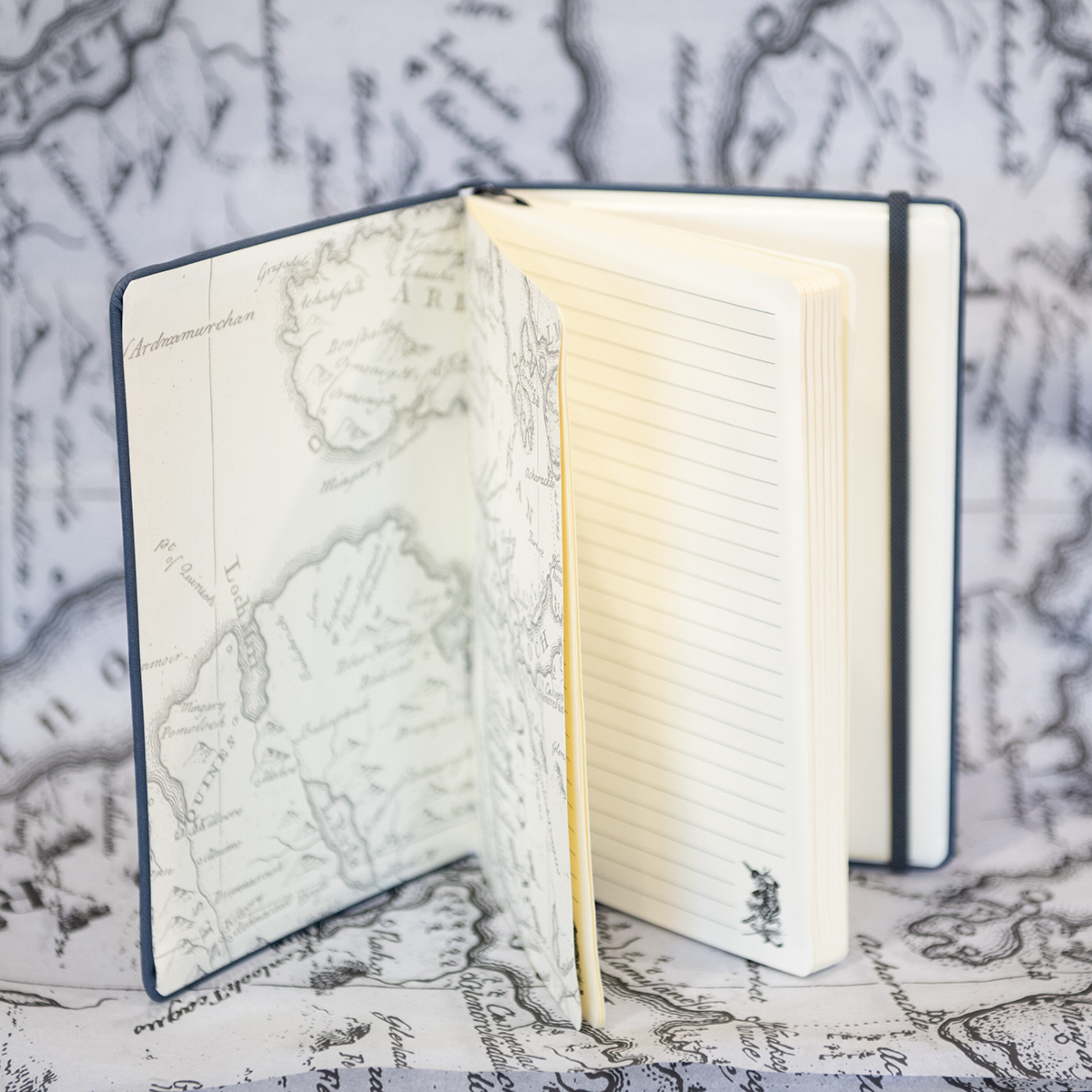 Blue soft cover Ardnamurchan Distillery note book