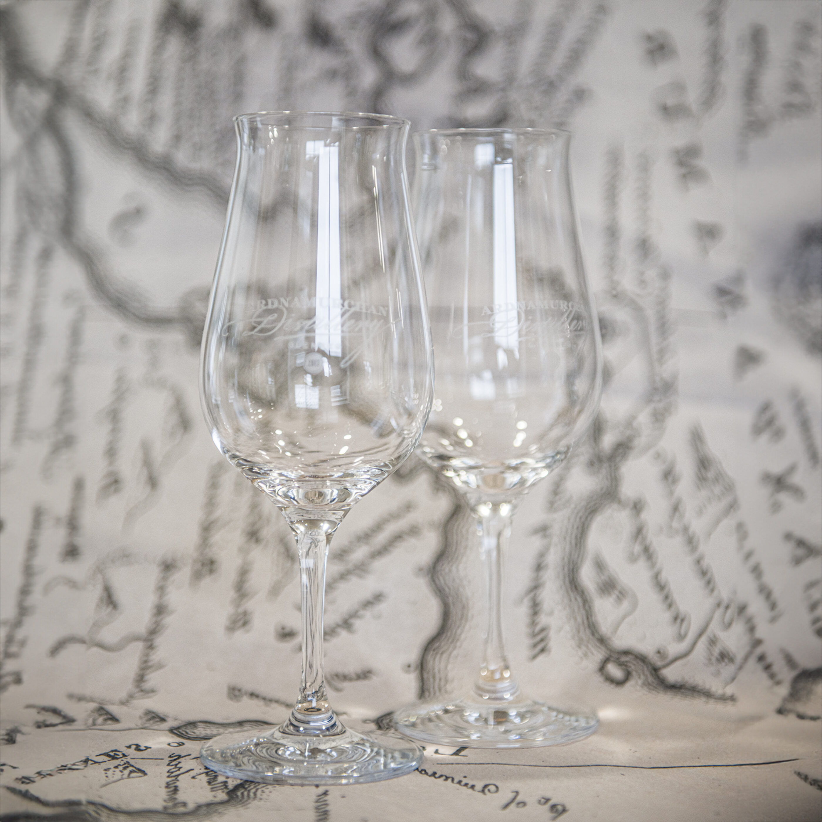 The Ardnamurchan Distillery Spiegelau Snifter glasses