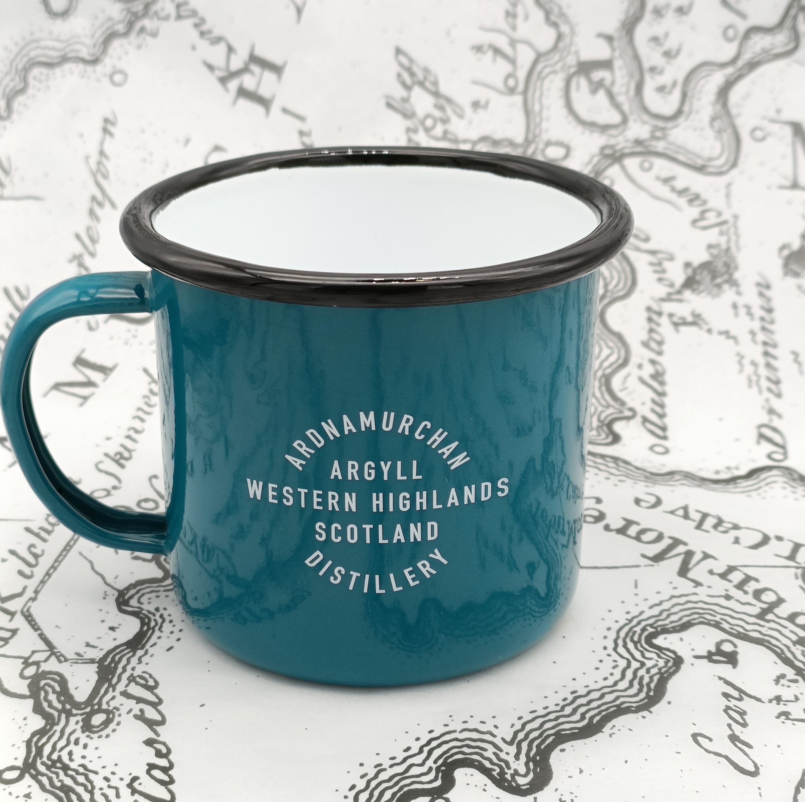 Ardnamurchan Camping Mug - teal - -